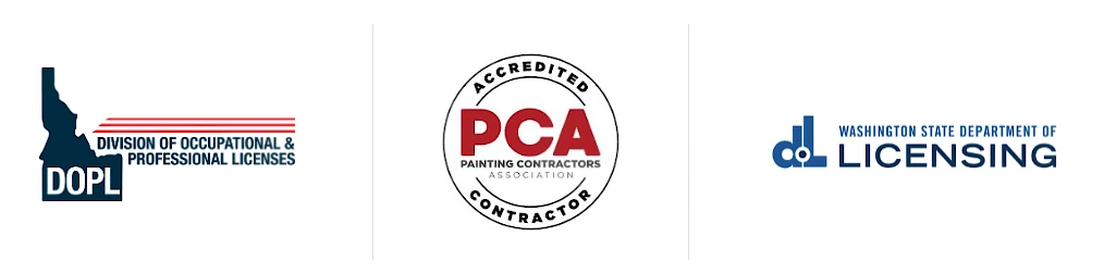 Licensed and Bonded Painting Company Idaho and Washington Credentials