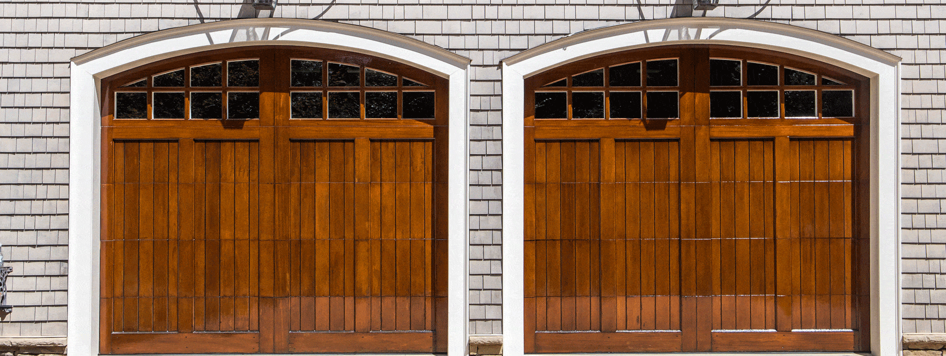 Finished wood grain detail showing uniform stain penetration and professional coating